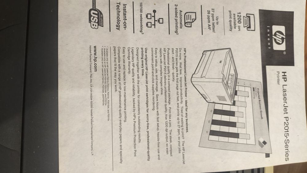 Принтер HP LaserJet P2015
