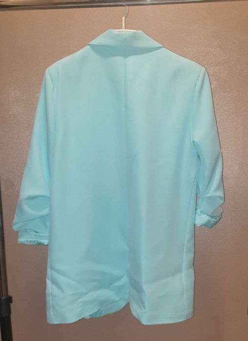 Sacou dama Fancy Concept Casual Bleu-Turcoaz , L