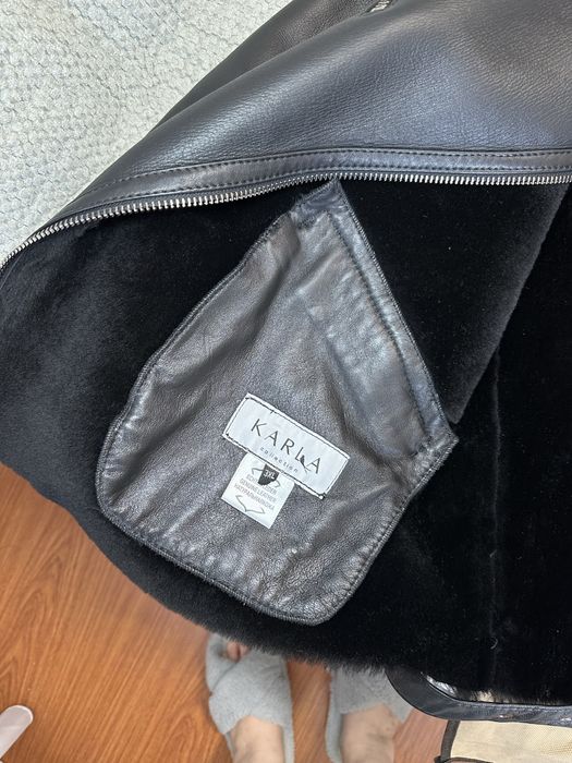 Дубленка натуральная кожа