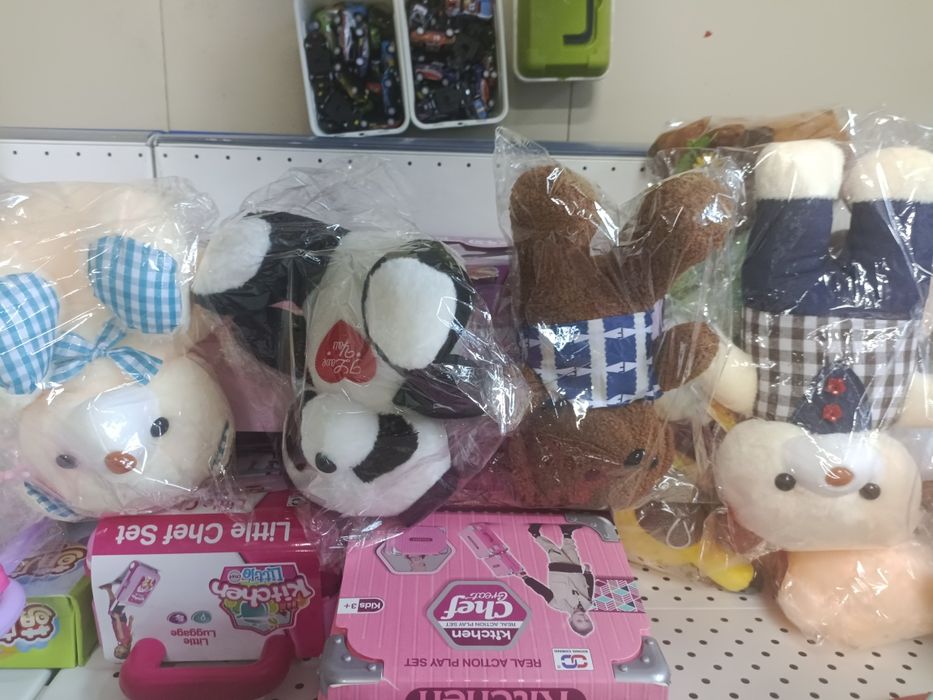 Мягкие игрушки по 1500