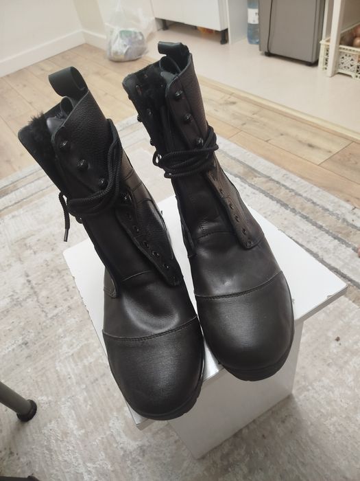 Зимние сапоги берцы