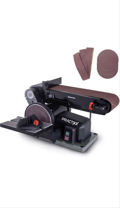 Лентов  Дисков шлайф комбиниран - Scheppach BTS800Vario 400W