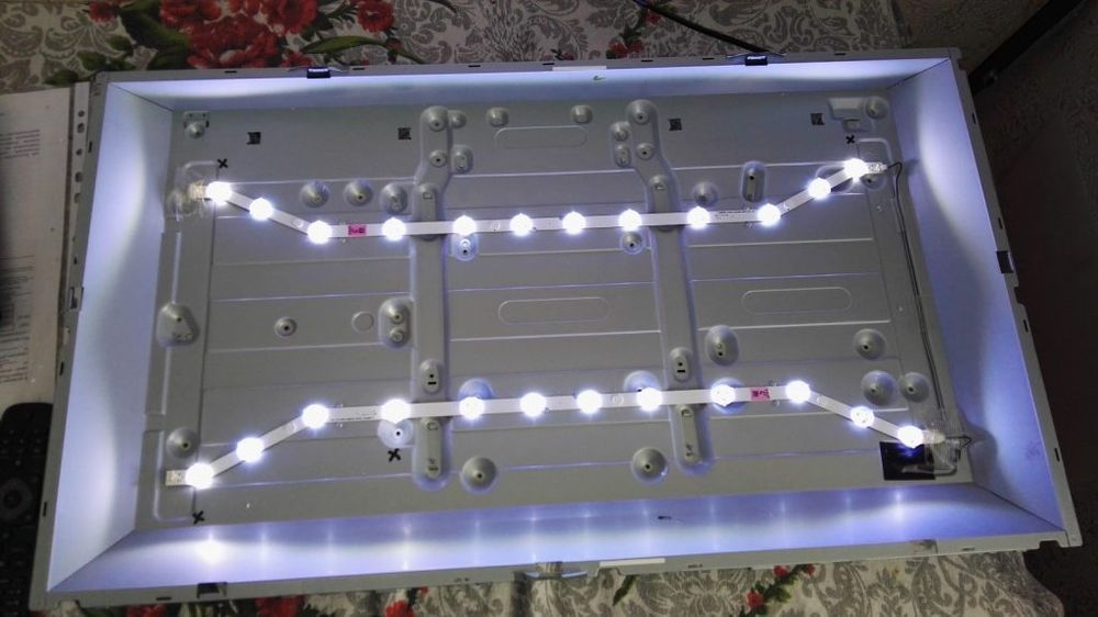 Замена LED подсветки - ремонт телевизоров