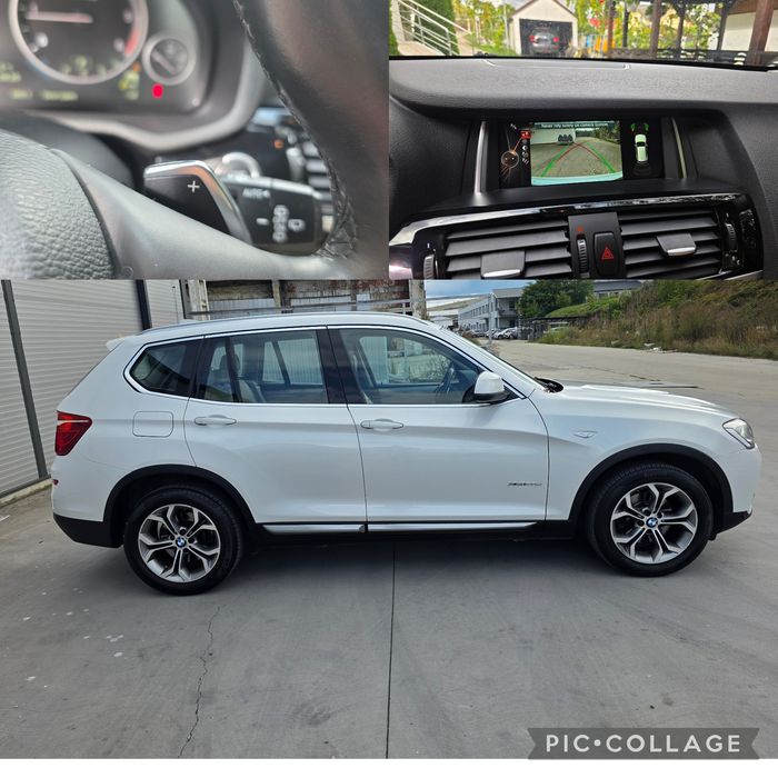 Bmw x3 x line/x drive/automat/euro 6/ alb perlat