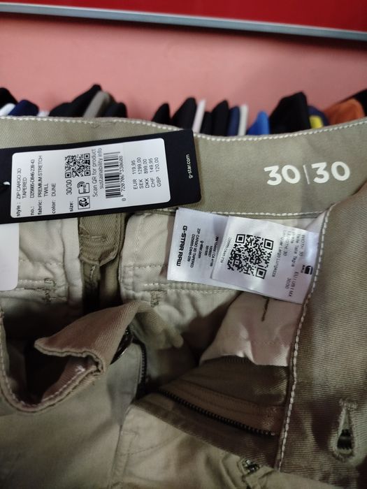 Оригинални карго панталони G-Star Raw Zip Cargo 30,31,32,33,34,36,38