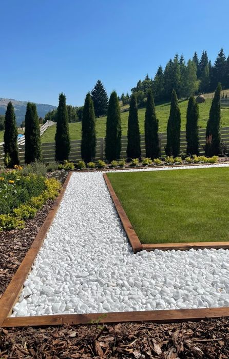 Piatra decorativa gradina grecia alba si multicolora