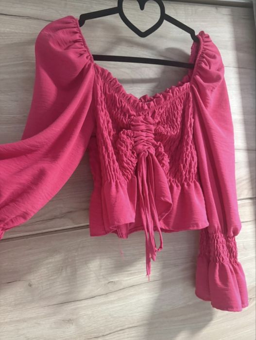 crop top roz de vara