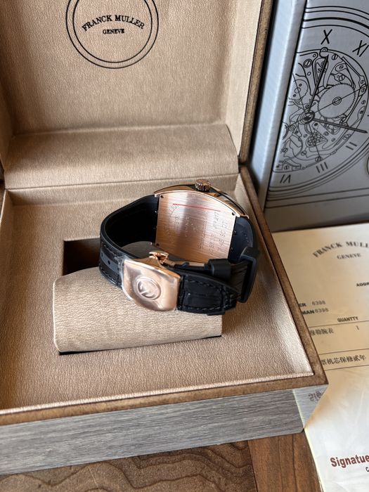 Franck Muller Vanquard Gold And Black 45 mm
