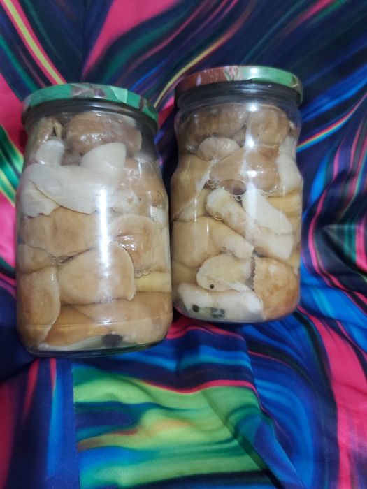 Грибы маринованные.