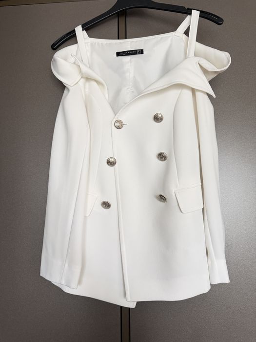 Sacou dama alb - marime S