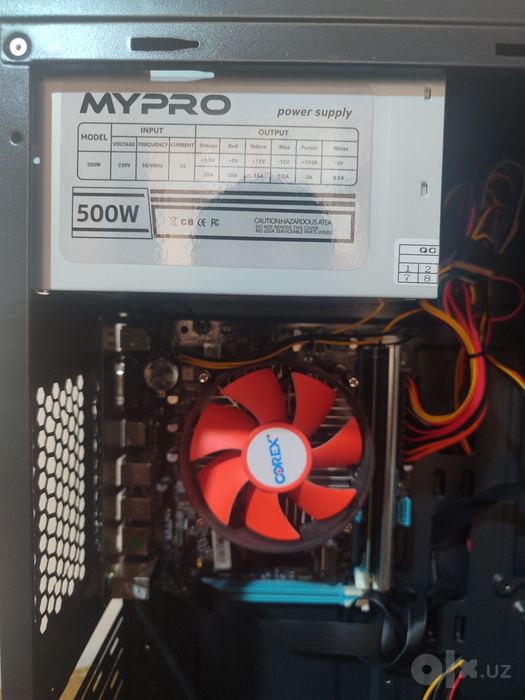 H61 / i5 2320 / 6 gb ram / 500gb HDD / 500w / Keys