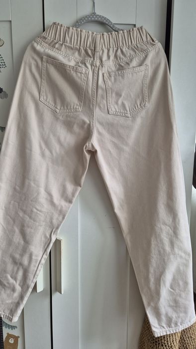 Blugi crem H&M, M