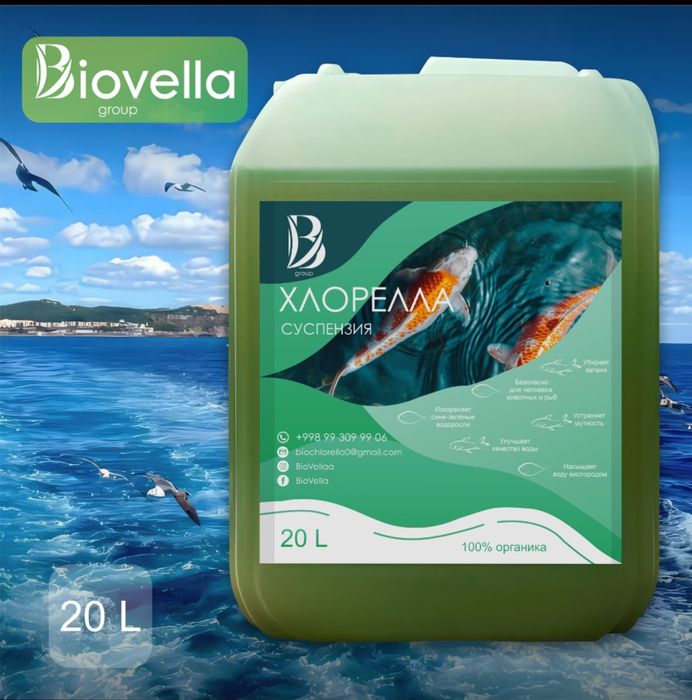 Хлорелла рыбоводство, животноводство, птицеводство, ростениеводство