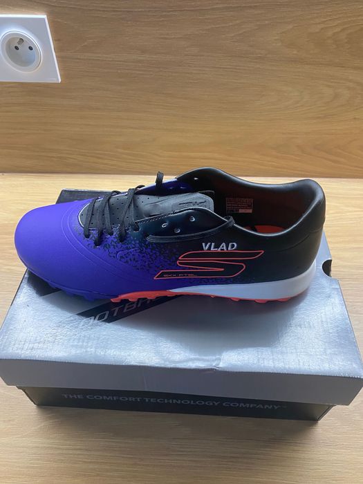 Adidasi fotbal Skechers Razor 1.5 Gold TF - Violet nr.43