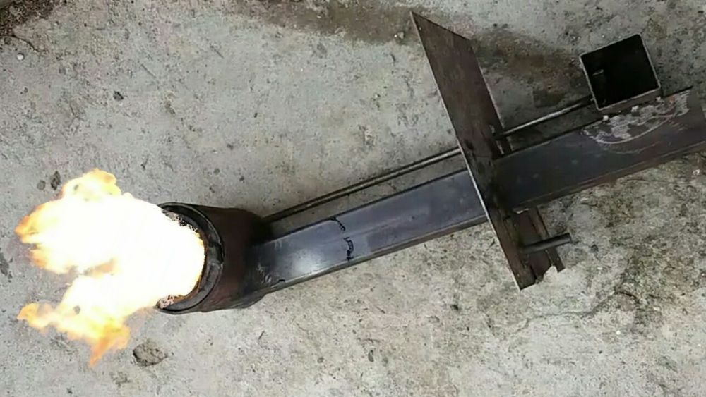 Печка для сауна горелка для отработка