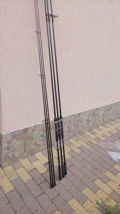 Set 3 lansete crap century ak 47', 12ft, 2,75lb