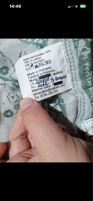 Marsupiu  ergonomic ia ma cu tine