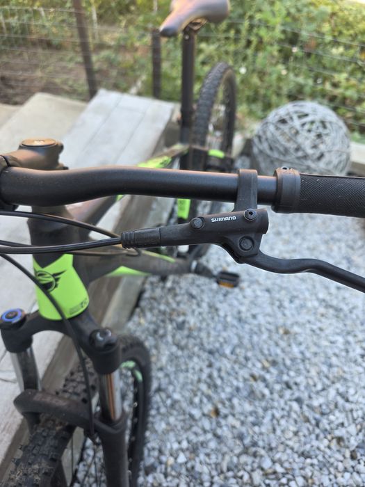 Bicicleta Apolon pro, 29", negru-verde