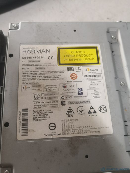 Cd Player Auto Mercedes-Benz S-Class (W222, V222, X222) [ 2013 - > ] S