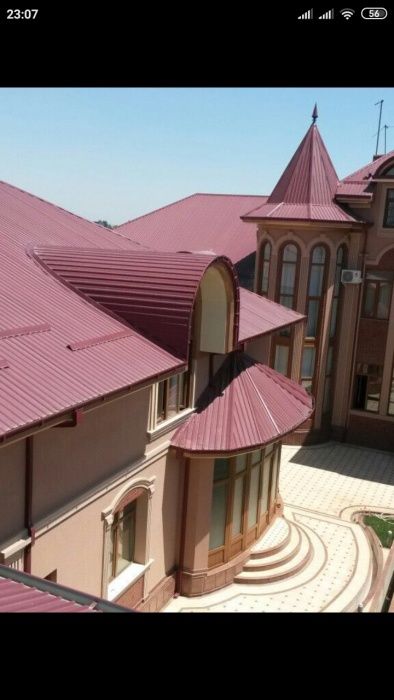 Мягкая кровля профнастил ремонт крыш пoд kлюч форма оплаты любая