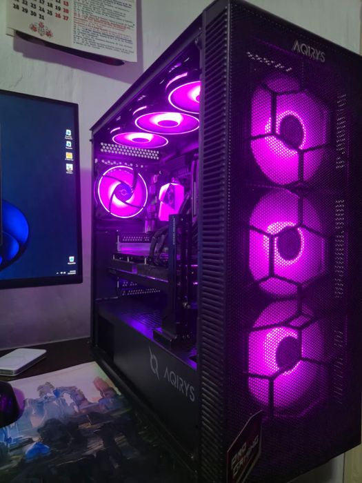 PC gaming ryzen 7 7700 radeon 7800xt 32gb ram