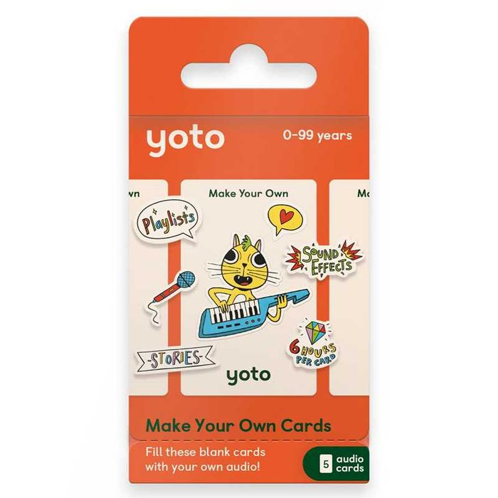 Set carduri Yoto - Make Your Own (blank cards), reutilizabile