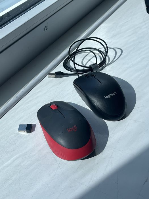 Две мышки от Logitech