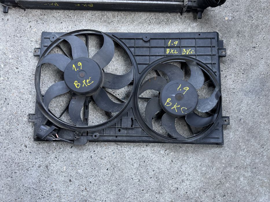 Radiator aer conditionat intercooler electroventilatoare passat b6 1.9