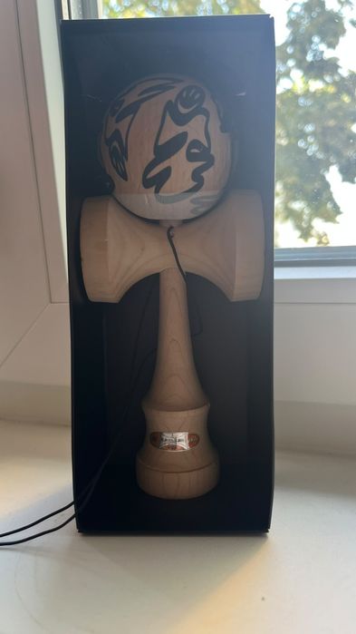 Kendama cu Ken ozora reshape 5,tama krom ekc