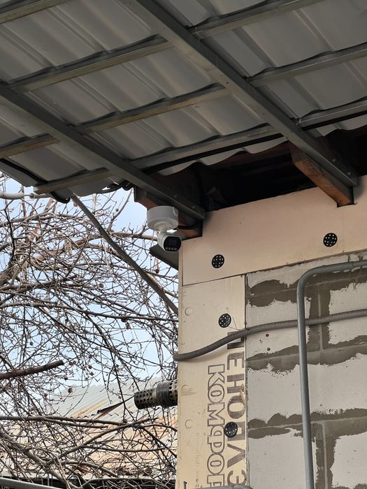 Установка камер видеонаблюдения