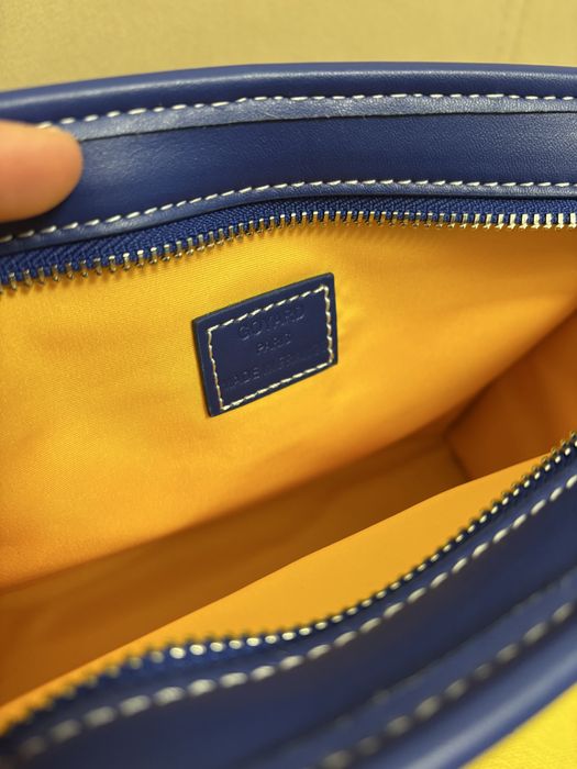Goyard синя чанта