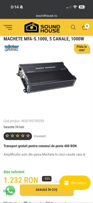 Deaf bounce mfa 1.1000 monoblok