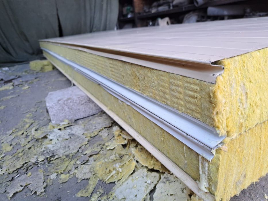 Сэндвич панели стеновые кровельные доставка