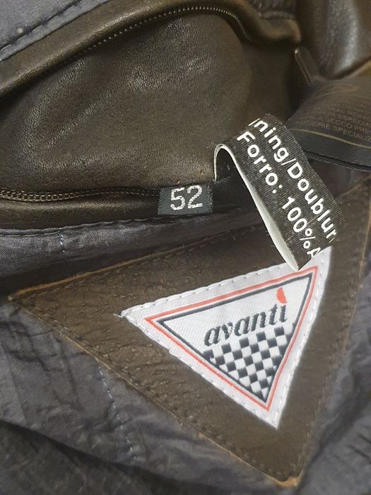 Geaca piele groasa stil biker marime 52 ,M-L,de la C&A