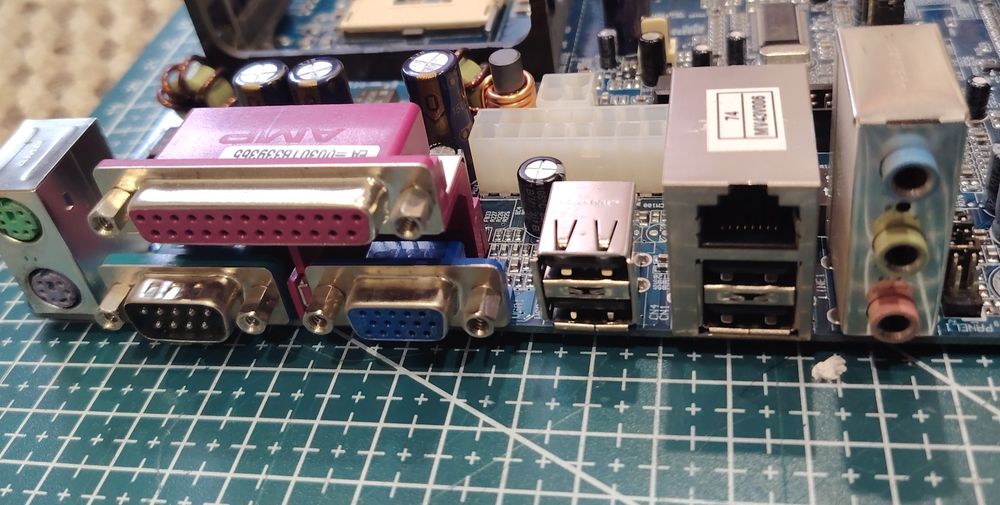 Материнская плата, с процессором