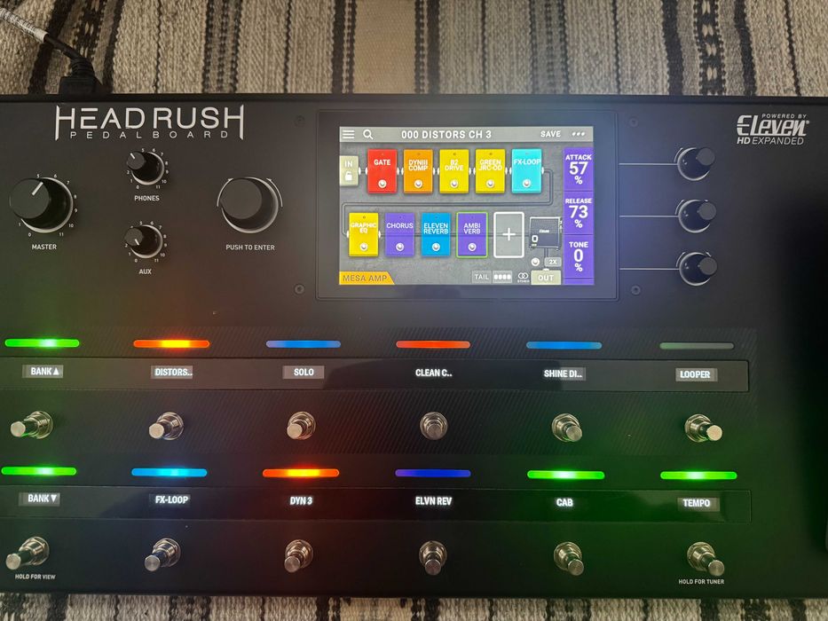 Procesor efecte chitara/pedalboard Headrush