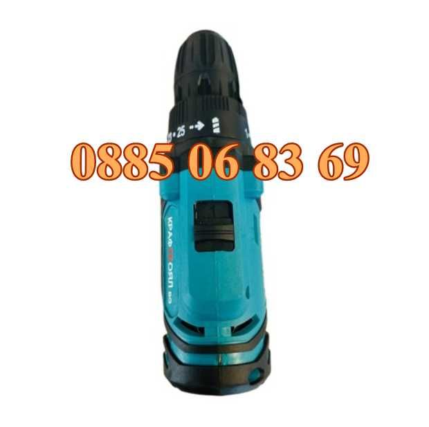 Акумулаторен винтоверт с две скорости с 2 батерии 24V 6Ah и накрайници