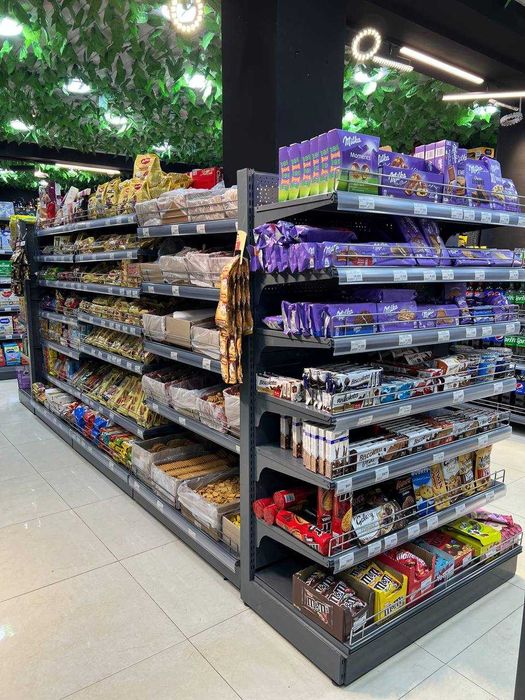 Торговые Стеллажи для Магазин Супермаркет Хозмаг Полка Прилавка Стилаж