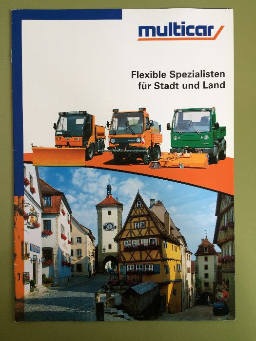 Рекламни проспекти на Мултикар(Multicar)