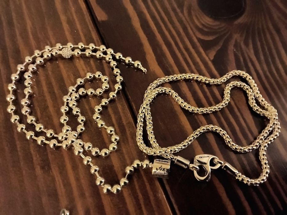 Талисмани и колиета тип Пандора, 5 и 10 евро / Pandora  печат 925