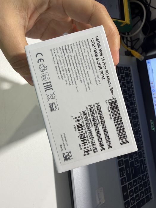 Redmi note 15 Pro+ 5G 12GB -512GB