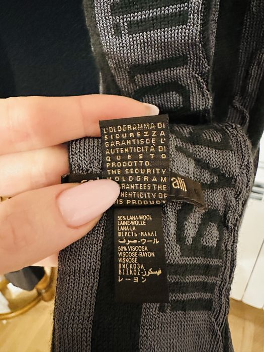 Fular gros Roberto Cavalli lana virgina