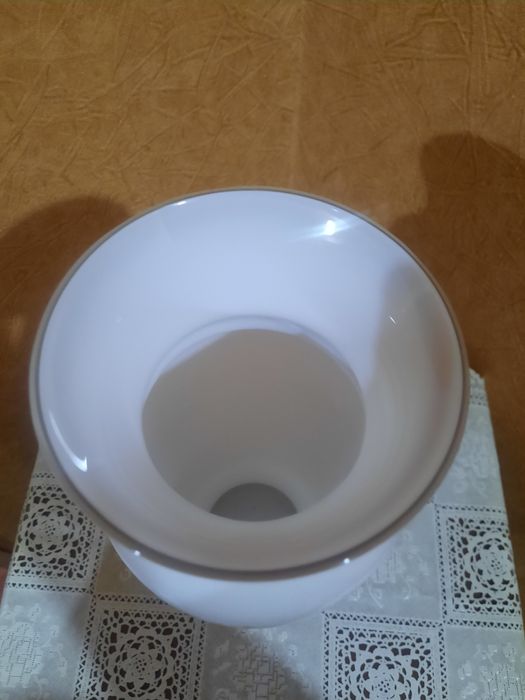 Красивая ваза "Мельница" . Богемия. Чехословакия. В идеальнейшем состо