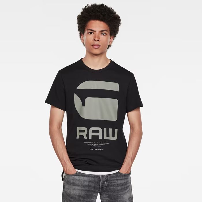 Оригинална НОВА тениска G-Star Raw Graphic 16  M , L черна мъжка