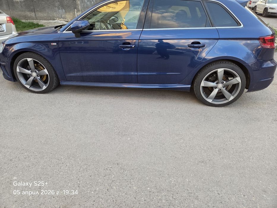 Джанти Ауди 5х112 РОТОР с летни  гуми 18"