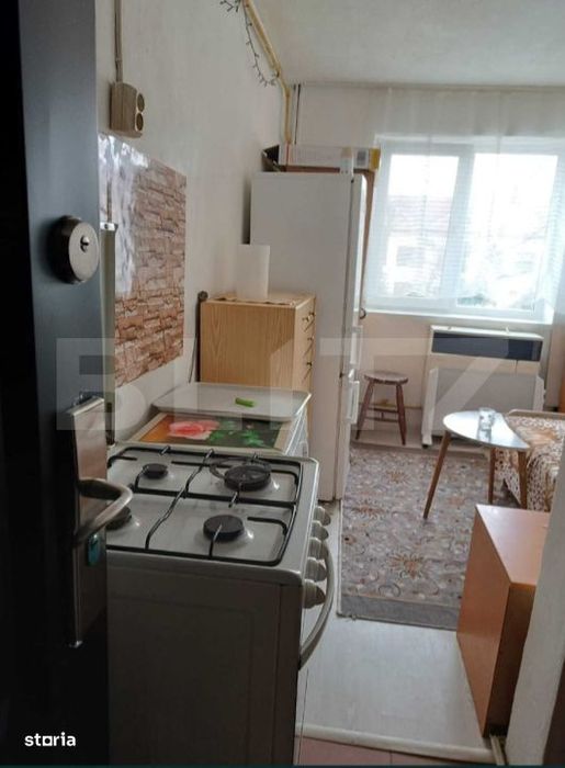 Garsoniera conf 2, zona 9 Mai, complet mobilata si utilata