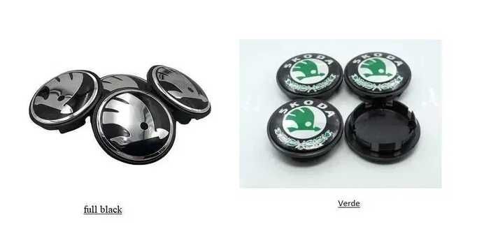 set 4 capace skoda 65mm 3b7601171 pentru jante aliaj skoda