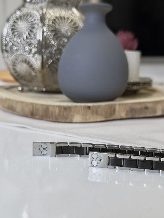 BOSS мъжка гривна 1580665 – Black & Silver