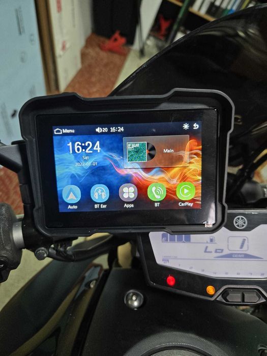 Sistem Navigatie Moto (Car Play, Android Auto, GPS)