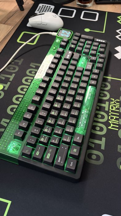 Tastatura Wireless Qwertykey Matrix QK100